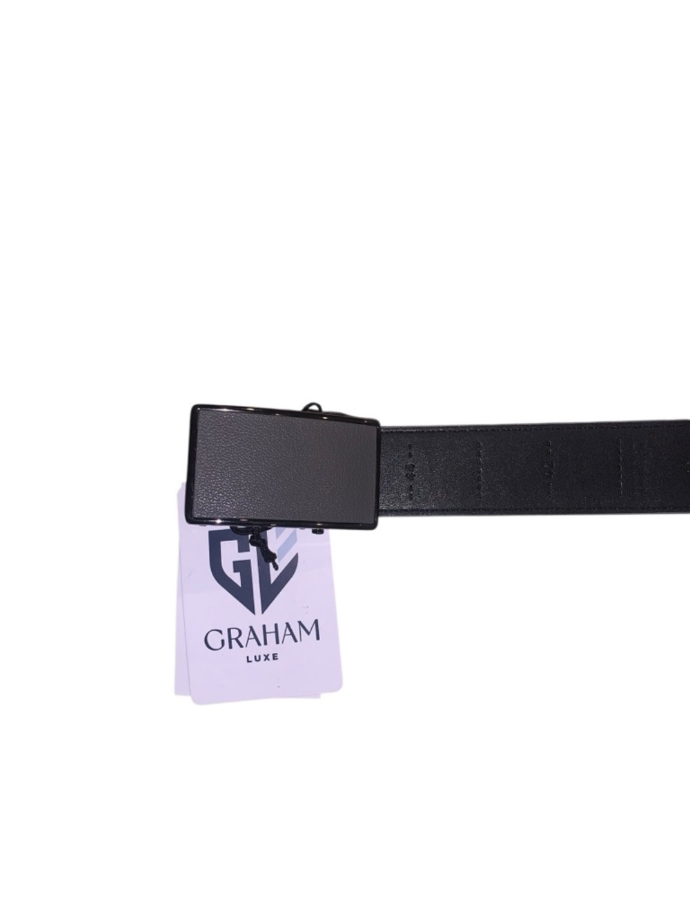 NWT Graham Luxe “The Ratchet” Golf Belt | Grey | Cut-to-Fit 30-46